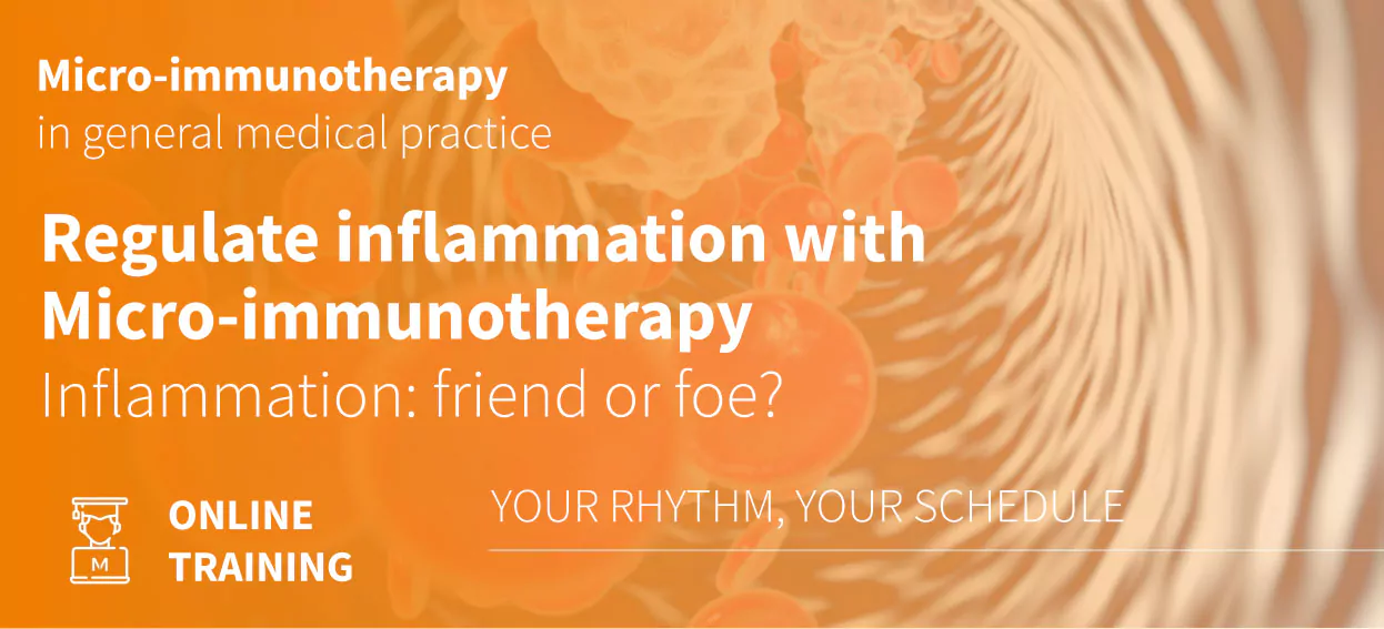 Self-training: Regulate inflammation with micro-immunotherapy
