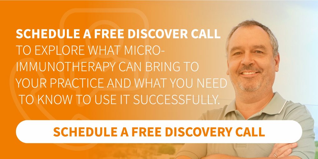Schedule a free discovery call, micro-immunotherapy can bring to your practice
